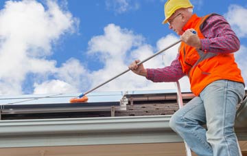 Abbotswood soft wash roof cleaning